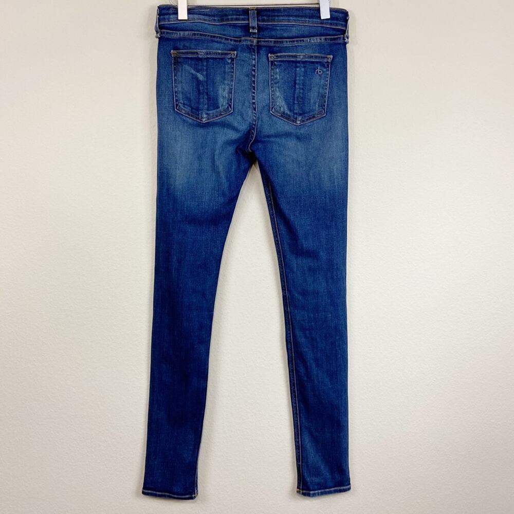 Rag & Bone Warren Distressed Skinny Jeans Sz 26 - Picture 3 of 11